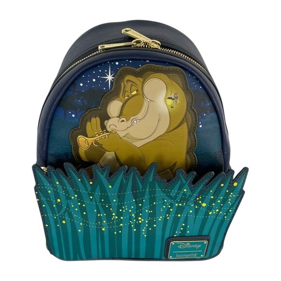 Disney100 Loungefly Princess and the Frog Louis Ray Glow in Dark Mini Backpack main image 11